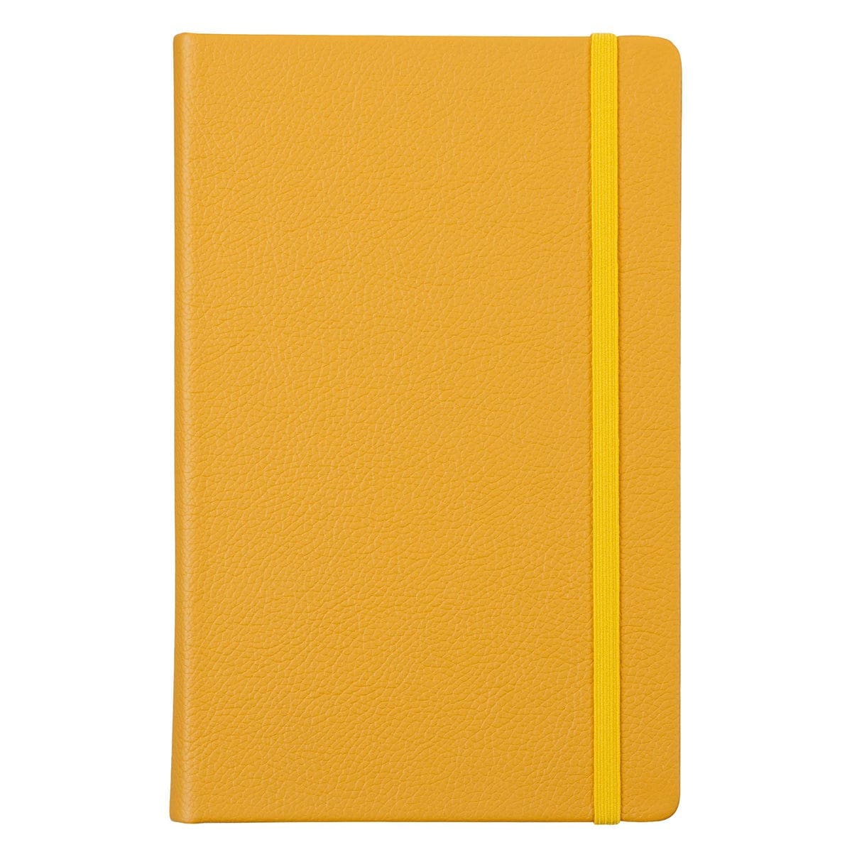 1230000122160_front Leatherpress Butter Yellow Genuine African Leather Notebook - Image 15