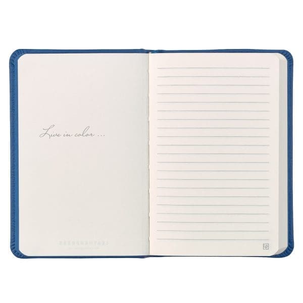 Leatherpress Pacific Blue Genuine African Leather Pocket Notebook - Image 18