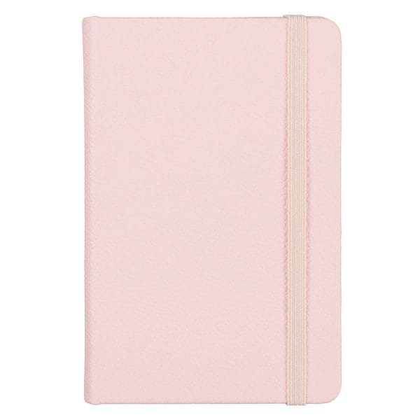 Leatherpress Quartz Pink Genuine African Leather Pocket Notebook - Image 15
