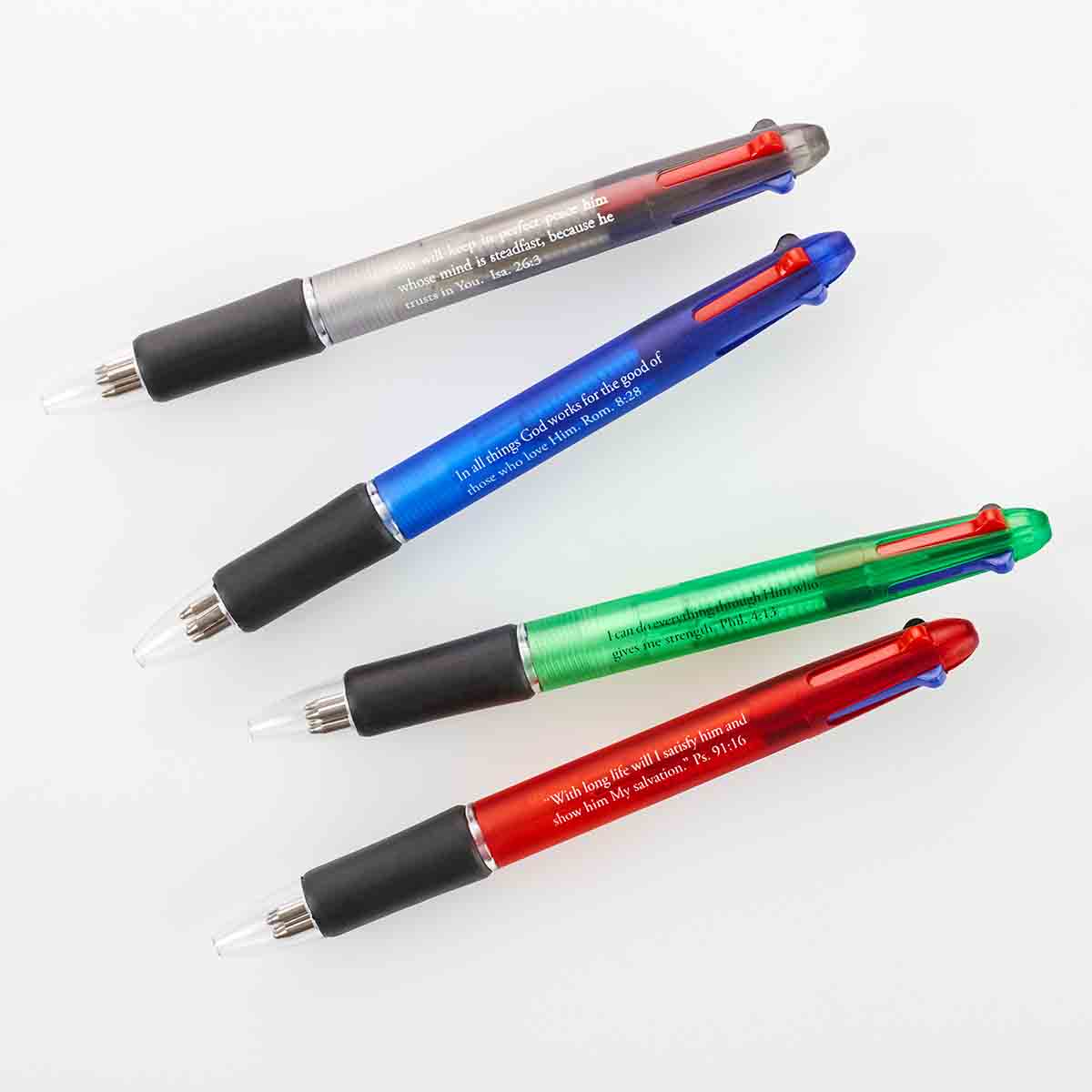 6006937047815_feature1 Four-Colour Pen (Tub Of 48)(Pens) - Image 6