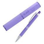 Psalm 46:10 Be Still And Know Purple (Metal Pen In Tube) - Image 7