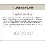 Geanker In Die Woord Afrikaans Prayer Cards In Tin - Image 13