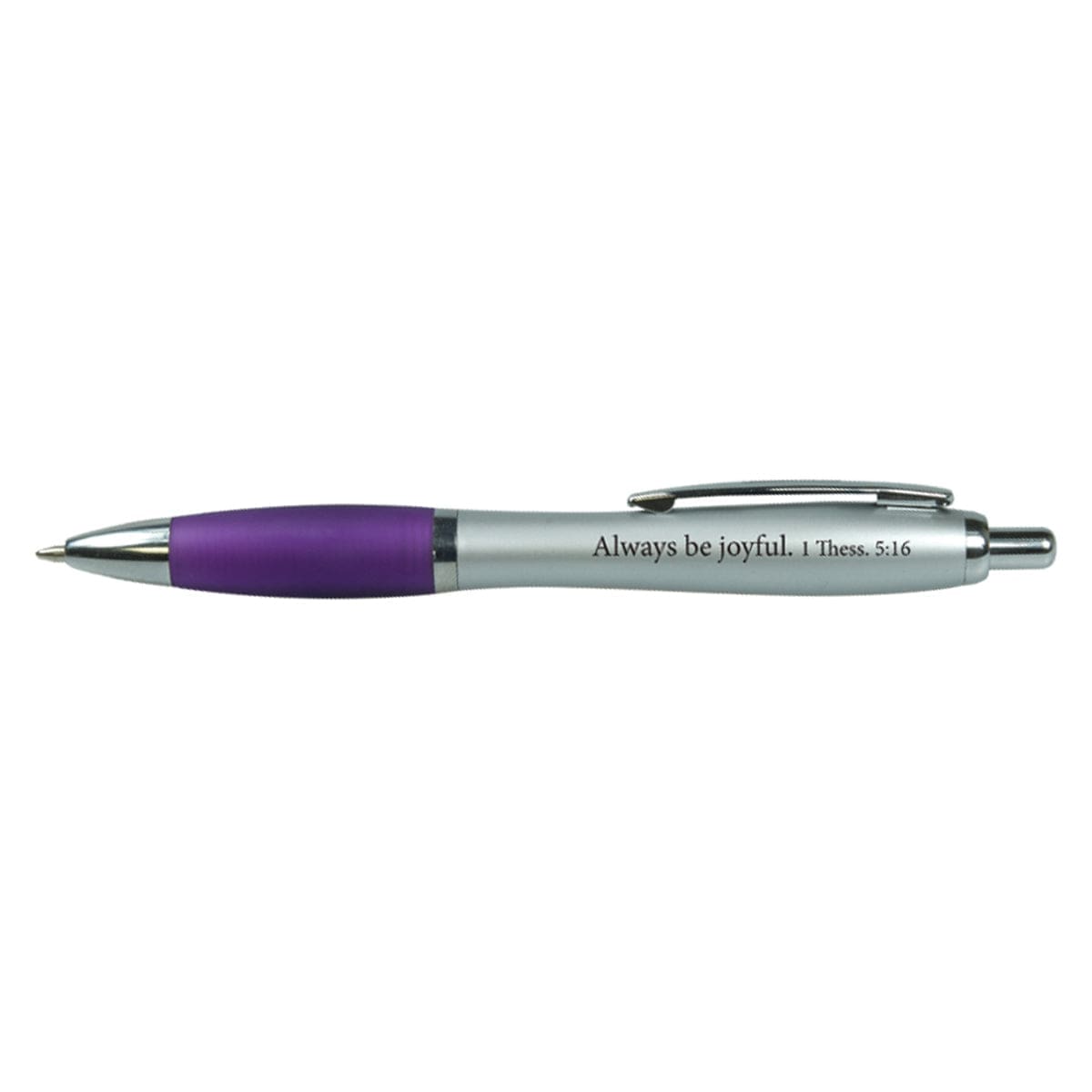 6006937147768_front Scribbler: Always Be Joyful Purple (Tub Of 25)(Pens) - Image 4