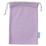 Every Day Is A Gift Lilac Small Cotton Drawstring Bag - Image 6