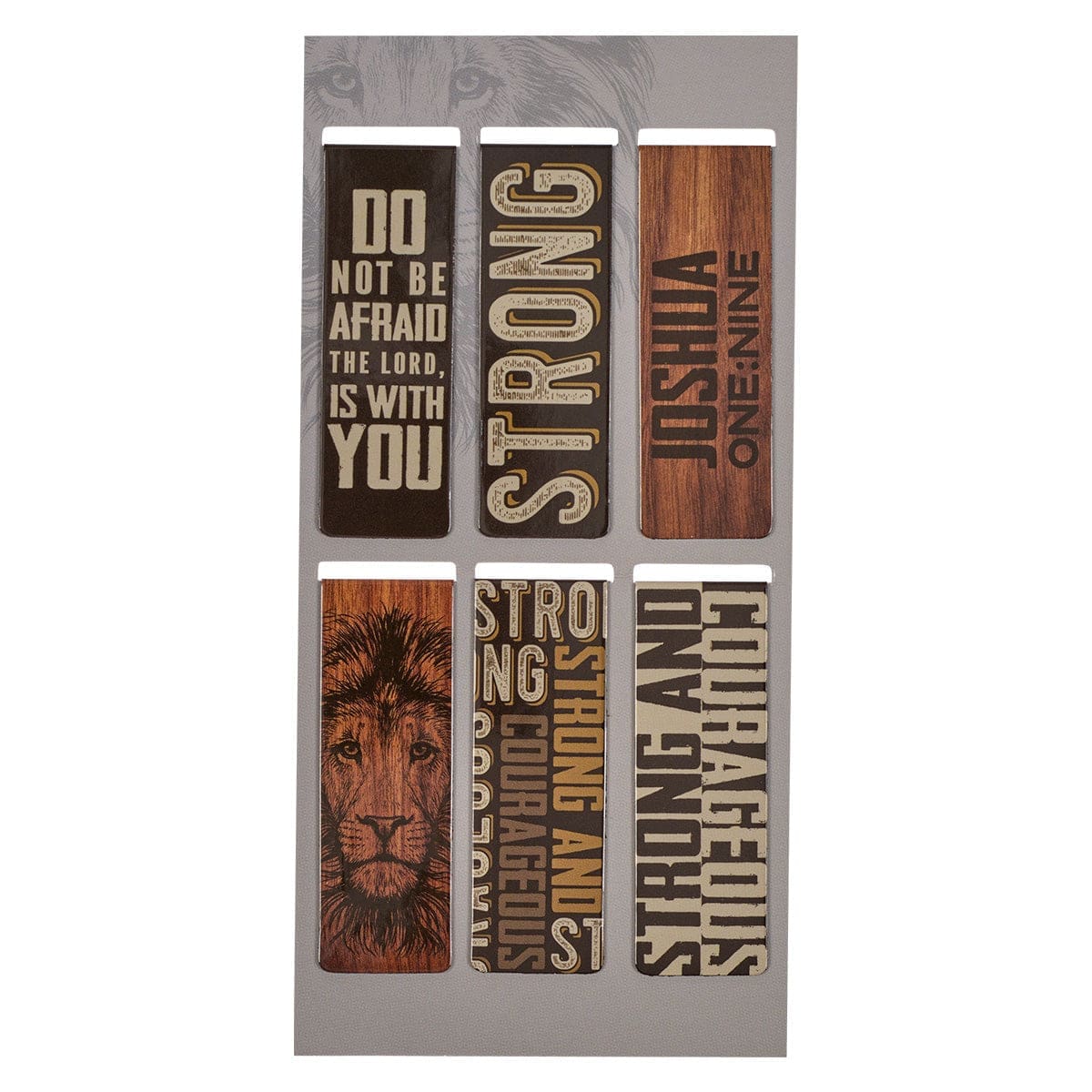6006937156760_back Strong And Courageous Magnetic Bookmarks Set Of 6 - Image 7
