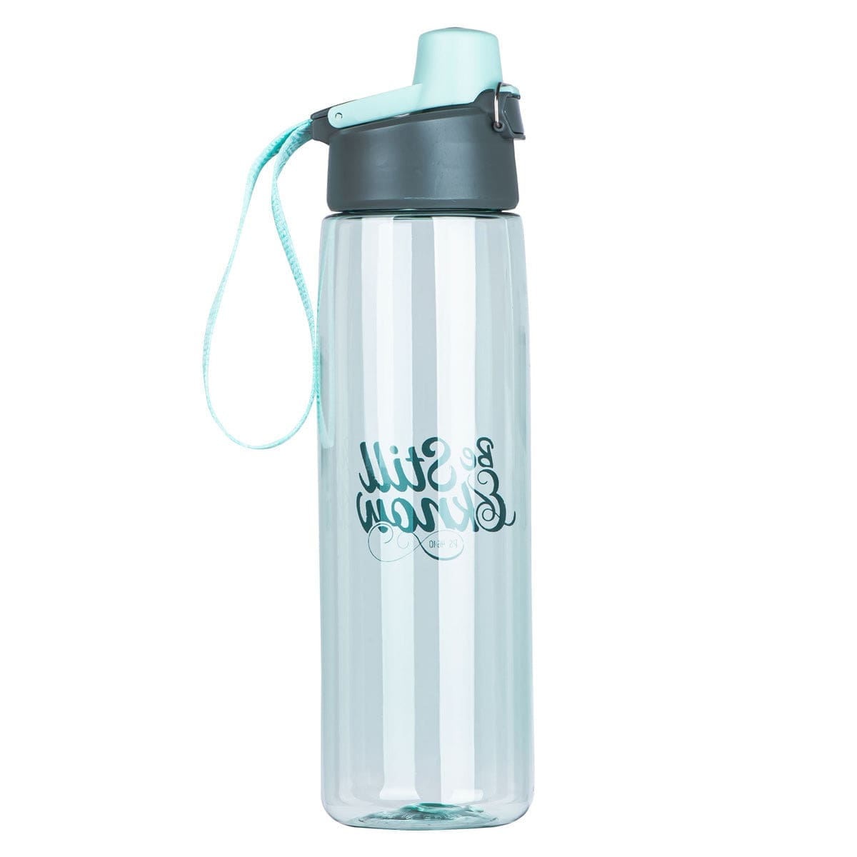 6006937158047_back Be Still And Know Plastic Water Bottle - Psalm 46:10 - Image 10