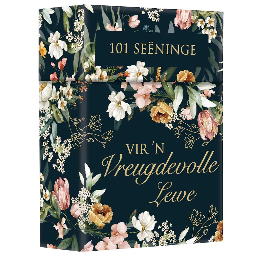6006937159105_front 101 Seëninge Vir ’N Vreugdevolle Lewe (Boxed Cards) - Image 1