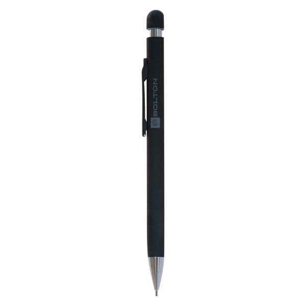 Bolton Black Retractable Clutch Pencil - Round Clicker - Image 5