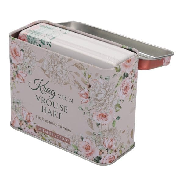 Krag vir ’n Vrou Se Hart Afrikaans Cards In Tin - 150 Dagstukke vir Vroue - Image 17