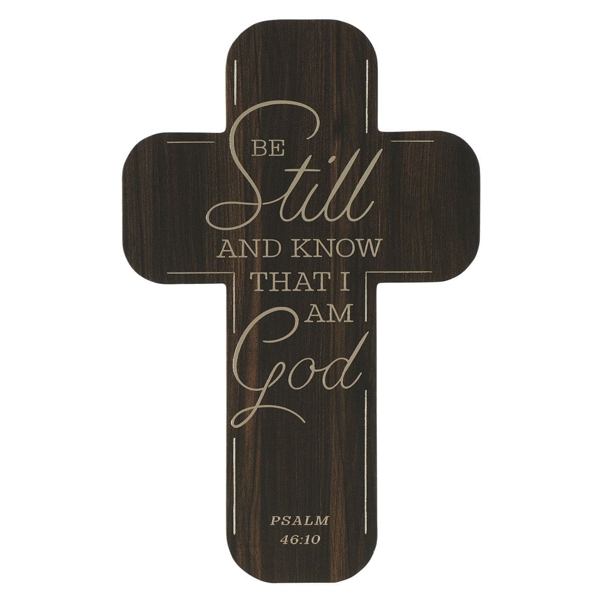 6006937159617_front Be Still And Know That I Am God Cross Bookmark Set Of 6 - Psalms 46:10 - Image 5