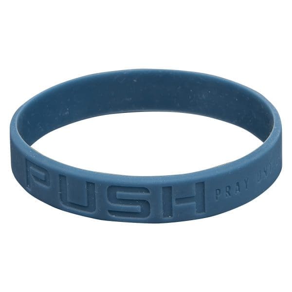Pray Until Something Happens Silicone Wristbands - Image 5