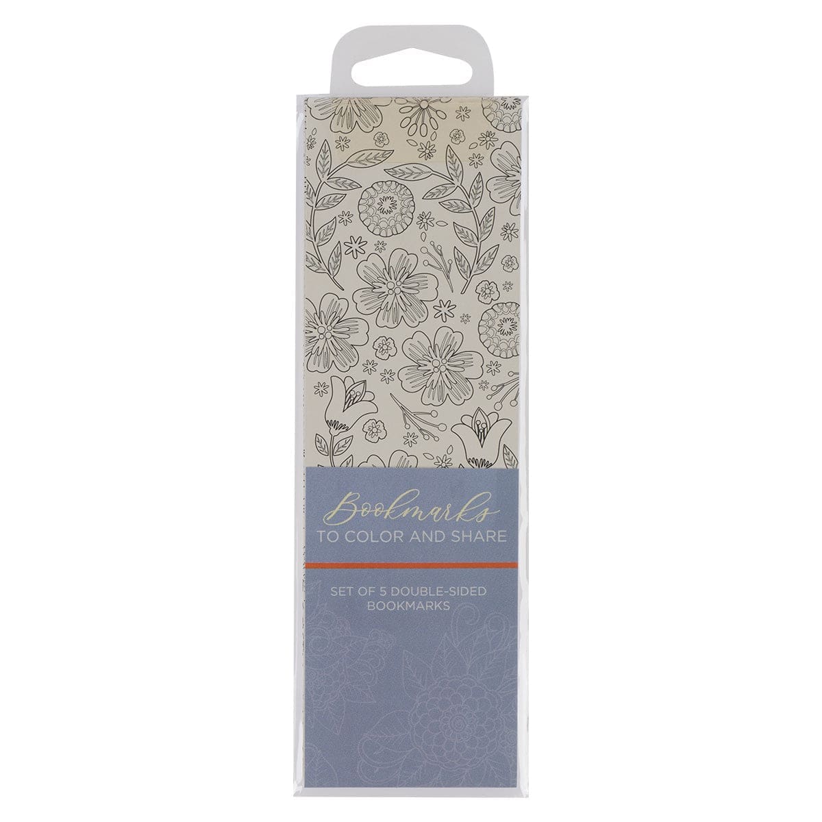 6006937160040_front Love Set Of 5 Coloring Bookmarks - Image 9