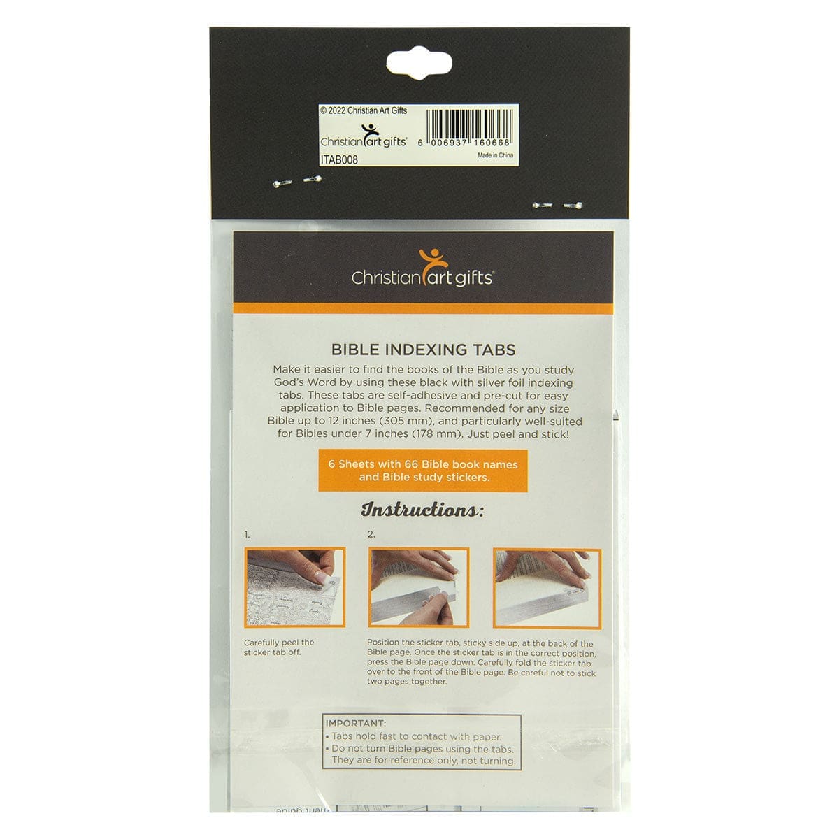 6006937160668_back Old And New Testament Black With Matt Silver Bible Indexing Tabs - Image 10