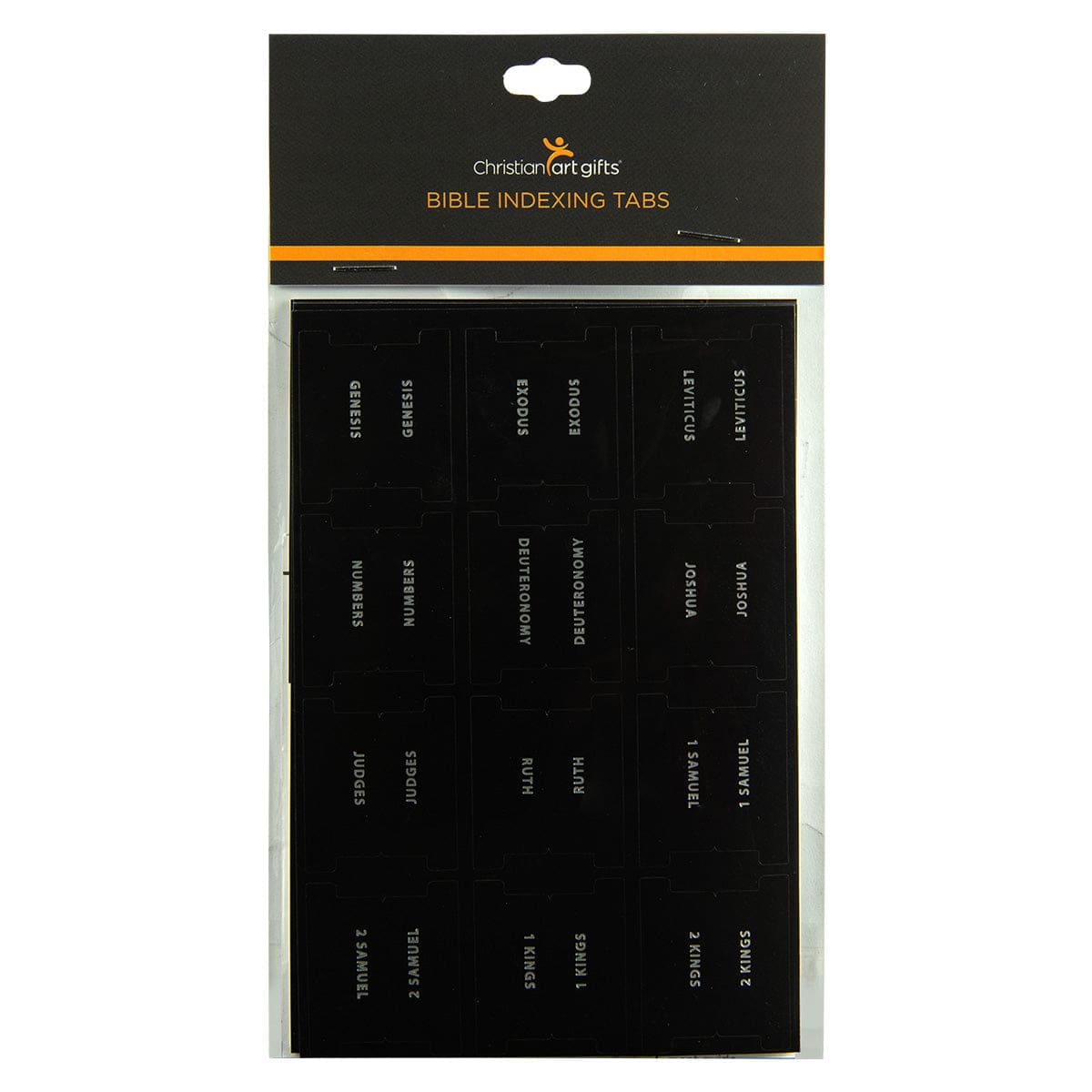 6006937160668_front Old And New Testament Black With Matt Silver Bible Indexing Tabs - Image 9