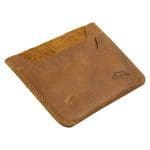 Genuine African Leather Light Brown Card Holder - Image 8