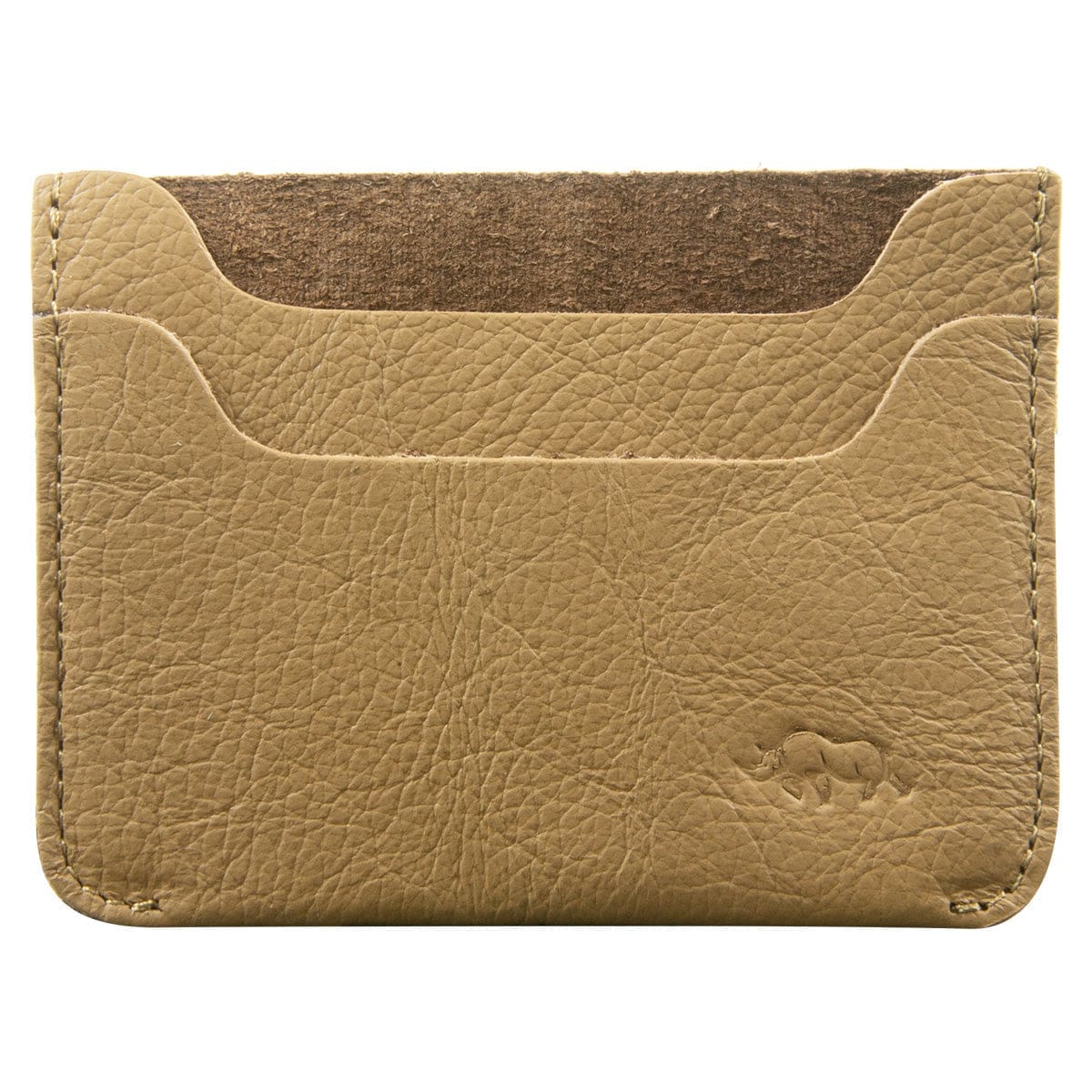 6006937161924_front Genuine African Leather Tan Card Holder - Image 6