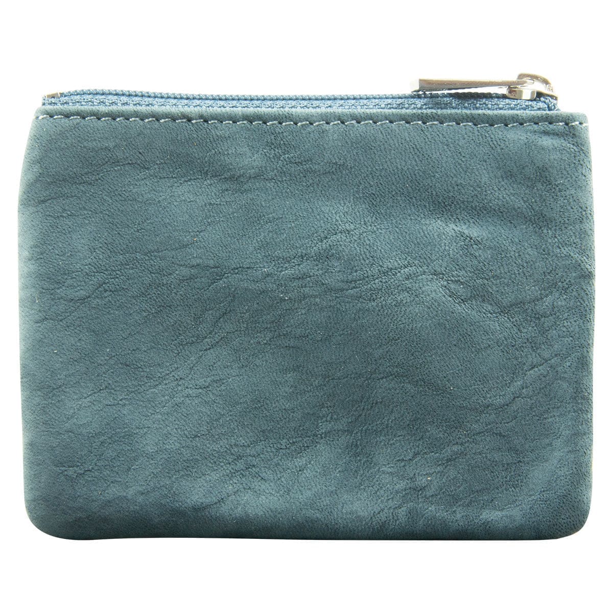 6006937161993_back Genuine African Leather Midnight Blue Small Coin Purse - Image 9
