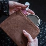 Genuine African Leather Medium Brown Coin Purse - Image 17