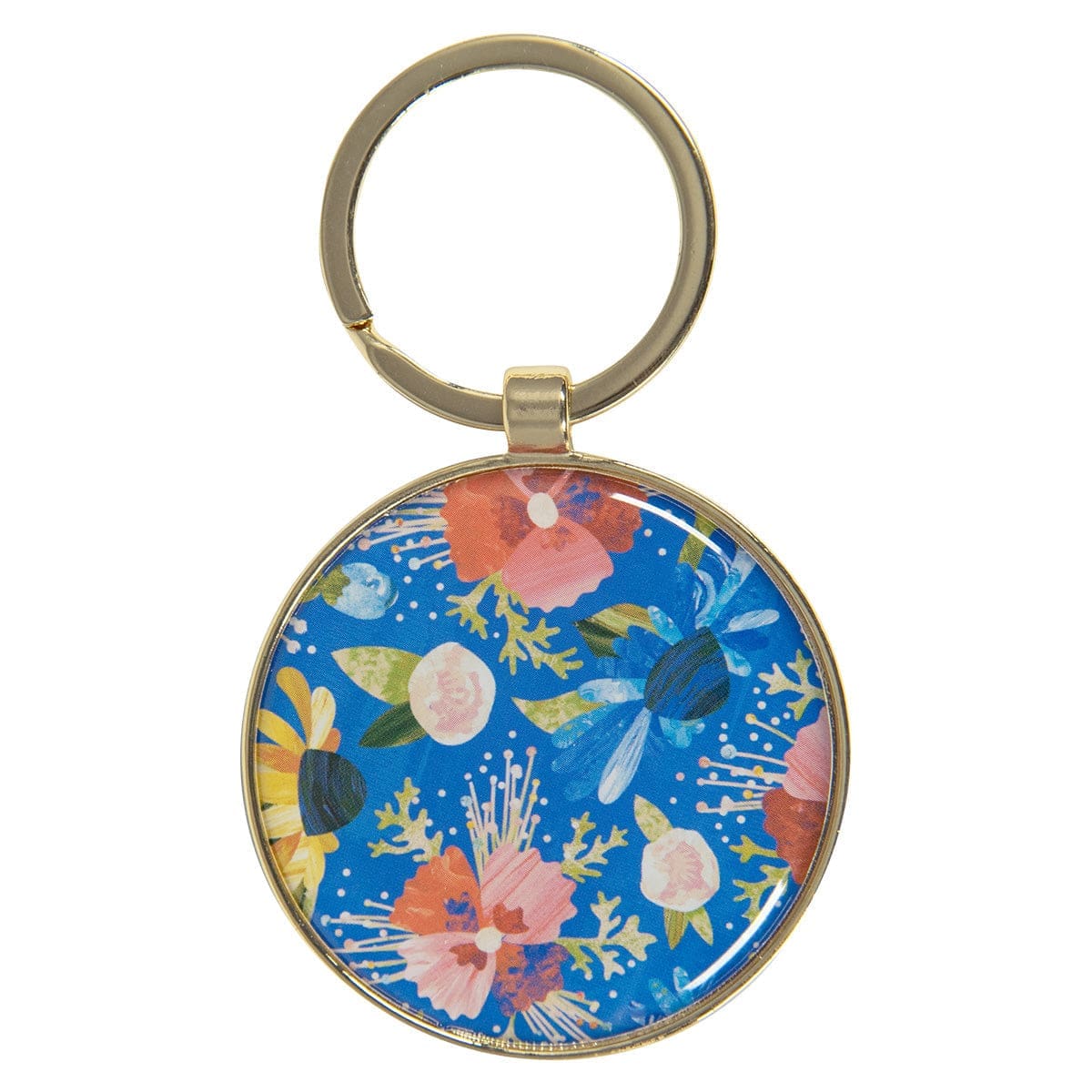 6006937166905_back Teaching With Gracious Love Metal Key Ring - Image 5