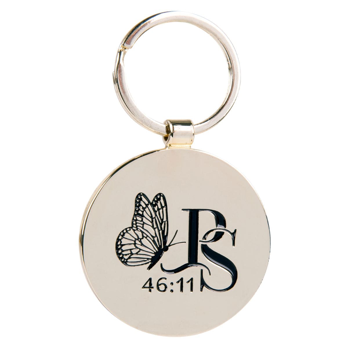 6006937166912_back Wees Stil en Weet Afrikaans Epoxy Metal Key Ring - Image 6