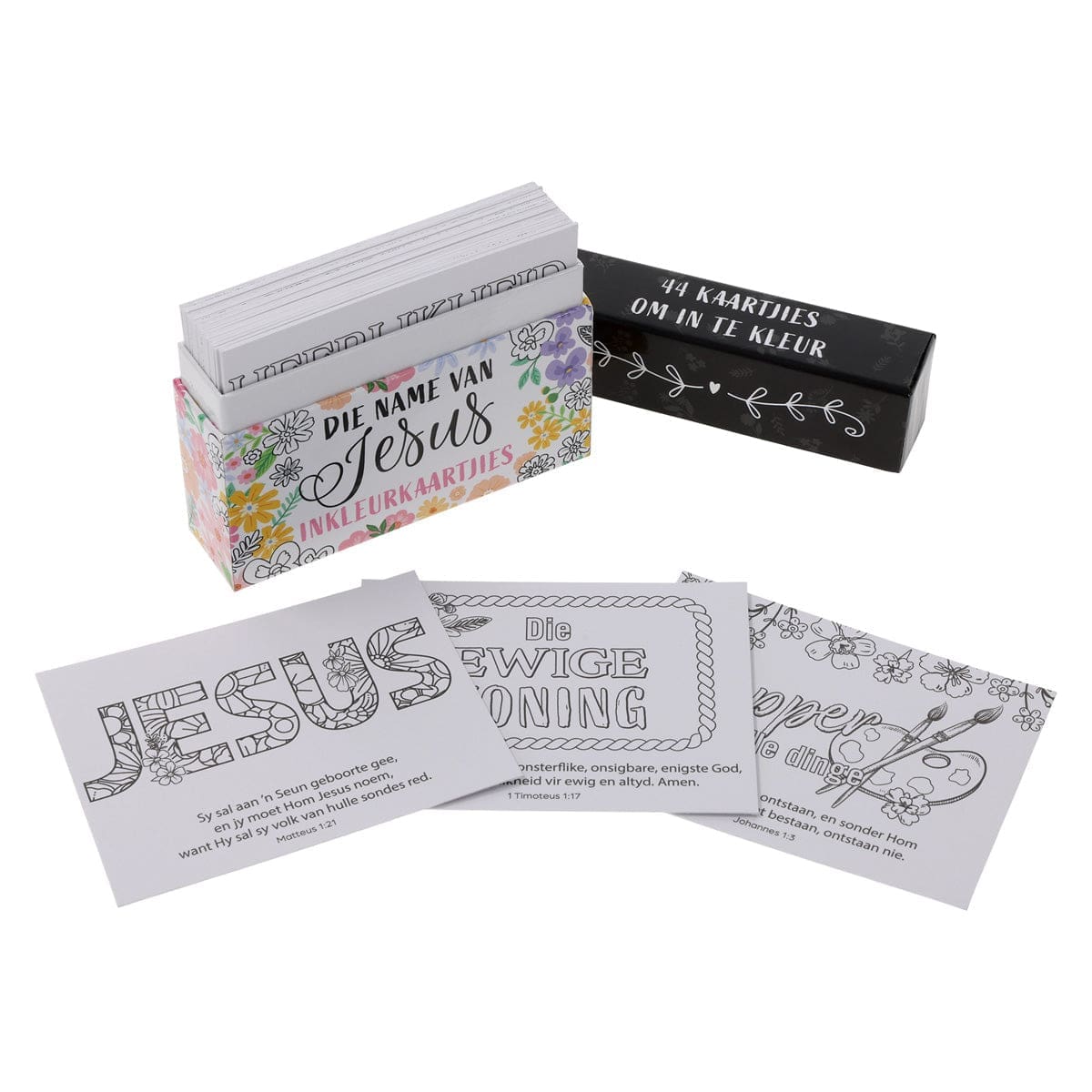 6006937167605_feature4 Die Name van Jesus Afrikaans Coloring Boxed Cards - Image 12