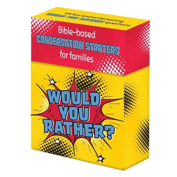 Would You Rather?: Bible-Based Conversation Starters for Families Boxed Cards - Image 7