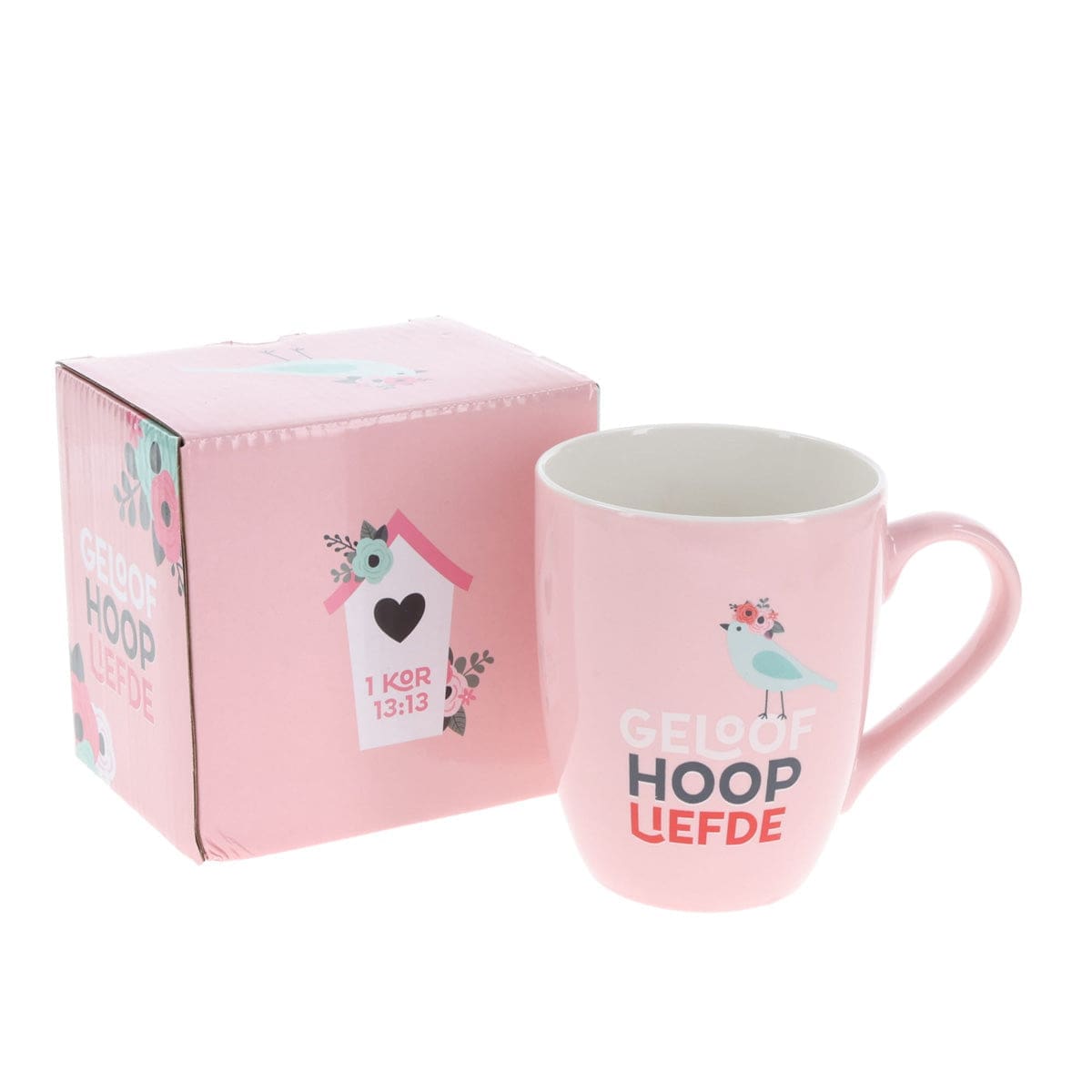 6006937168459_feature1 Geloof Hoop Liefde Afrikaans Pink Ceramic Mug - Image 7