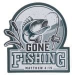 Gone Fishing Magnet with a Message - Image 5