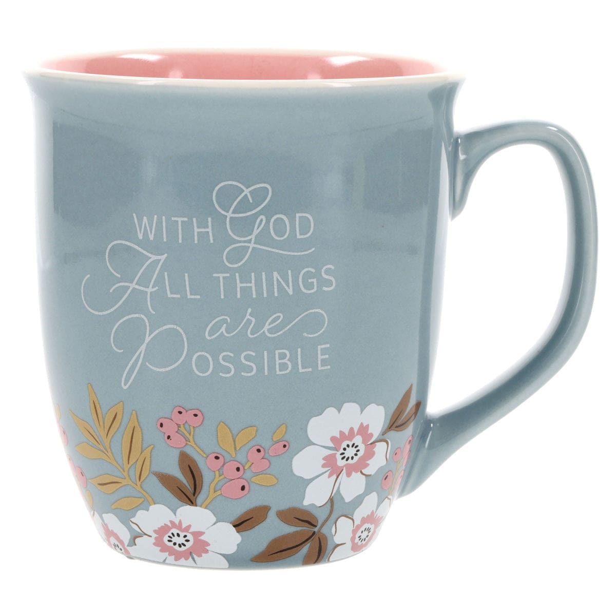 6006937171947_front_a786d003-3ced-490b-99b9-73d59c605a94 With God All Things Are Possible Teal Ceramic Mug with Pink Interior - Image 7