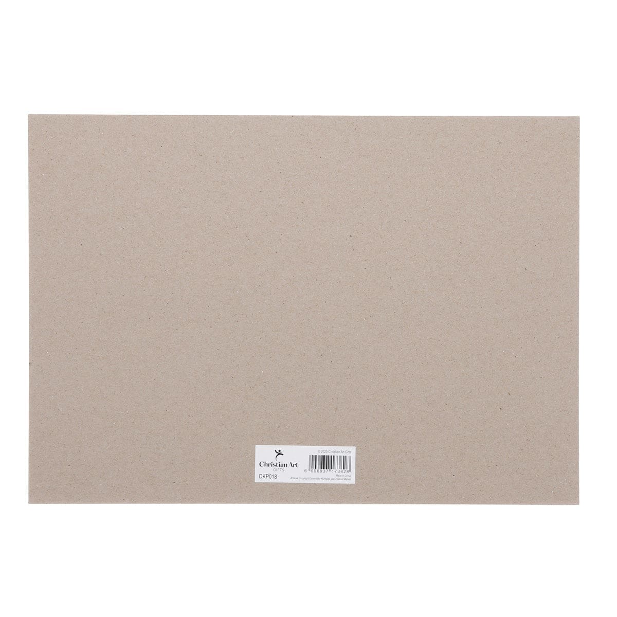 6006937173828_back A4 Weekly Desk Planner - Walk by Faith Not by Sight - Image 5