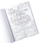 Promises to Bless Your Heart Inspirational Coloring Book for Adults and Teens with Scripture - Image 3