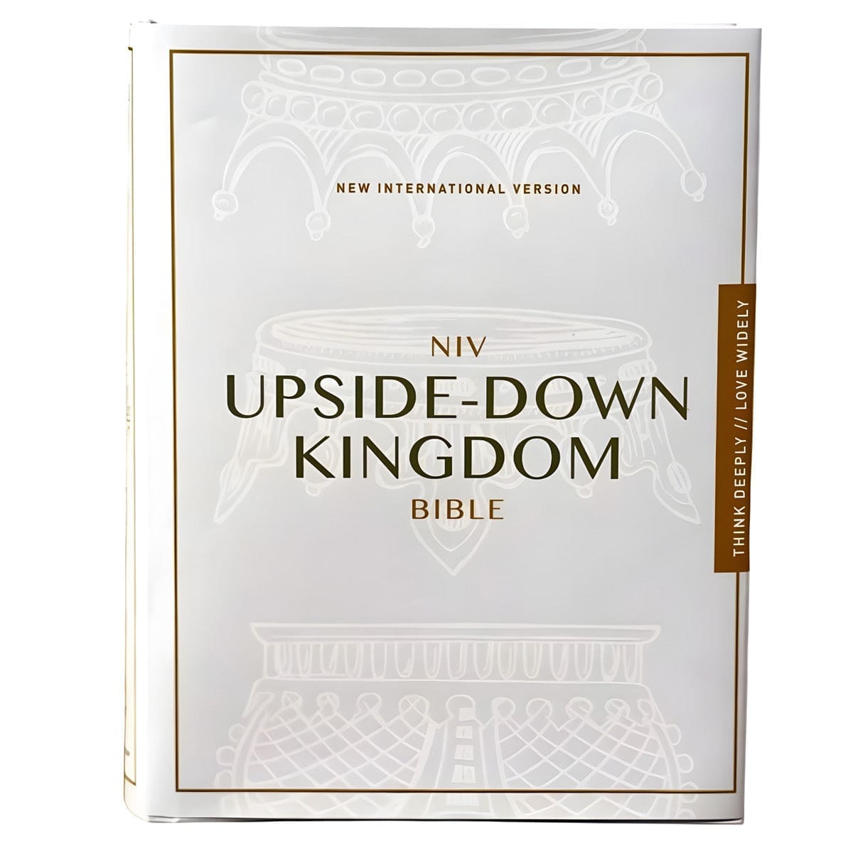 9780310454847_front NIV Grey Hardcover Upside-Down Kingdom Bible Comfort Print - Image 11