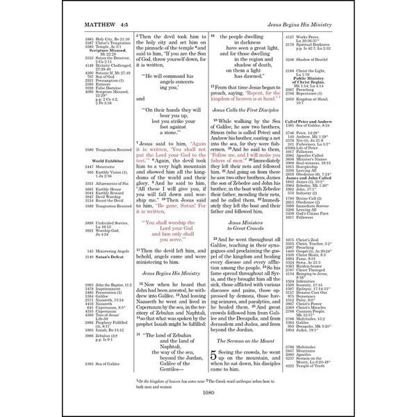 ESV Thompson Chain-Reference Red Letter Bible (Hardcover) - Image 11