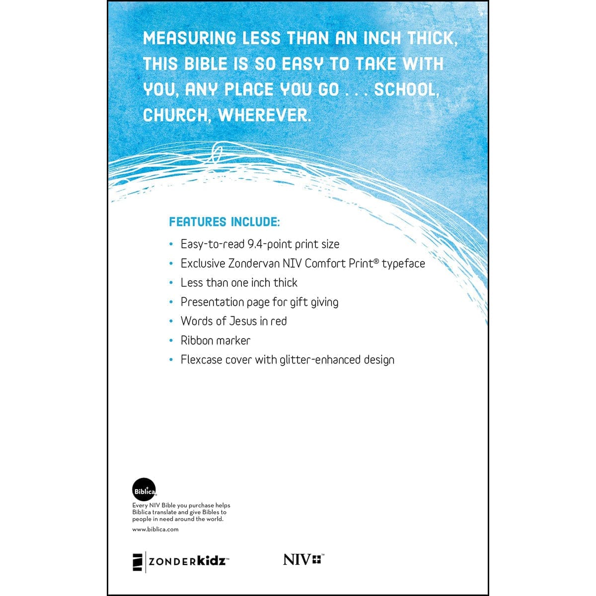 9780310764298_back NIV Bible For Kids Red Letter Edition Pink / Gold (Comfort Print)(Paperback) - Image 10