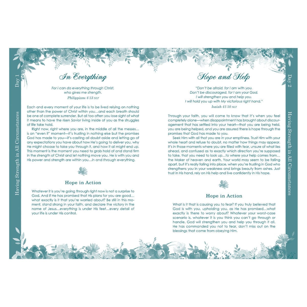 9780638001068_feature1 Living A Hope-Filled Life: A Year-Long Journey Of Experiencing God's Faithfulness PB - Image 9