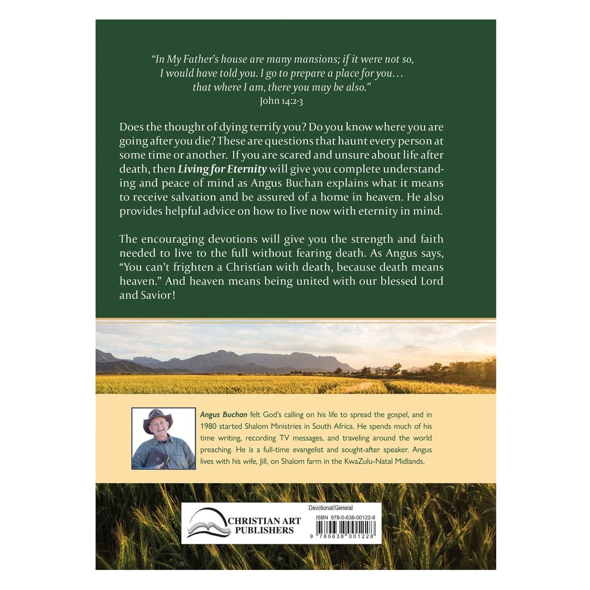 9780638001228_back Living for Eternity: 366 Large-Print Devotions (Hardcover) - Image 5