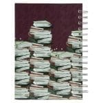 Between The Pages Of A Book Is A Lovely Place To Be Large Hardcover Wirebound Journal - Image 6