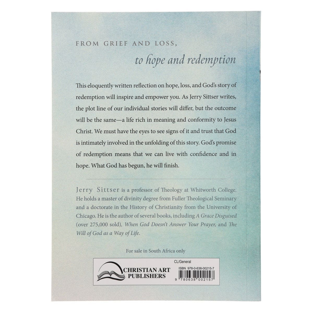 9780638002157_back A Grace Revealed: How God Redeems the Story of Your Life (Paperback) - Image 8