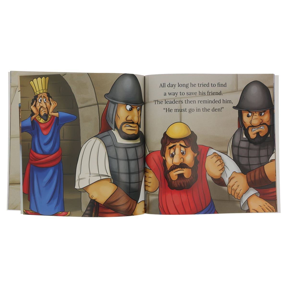 9780638002218_feature3 A Scary Choice: The Story of Daniel in the Lion's Den (Paperback) - Image 19