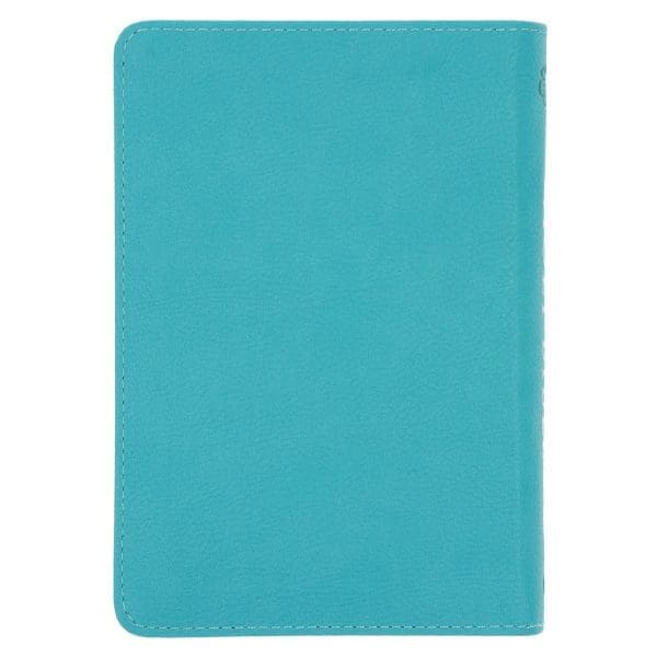 ESV Teal Faux Leather Compact Bible with Zip - Image 16