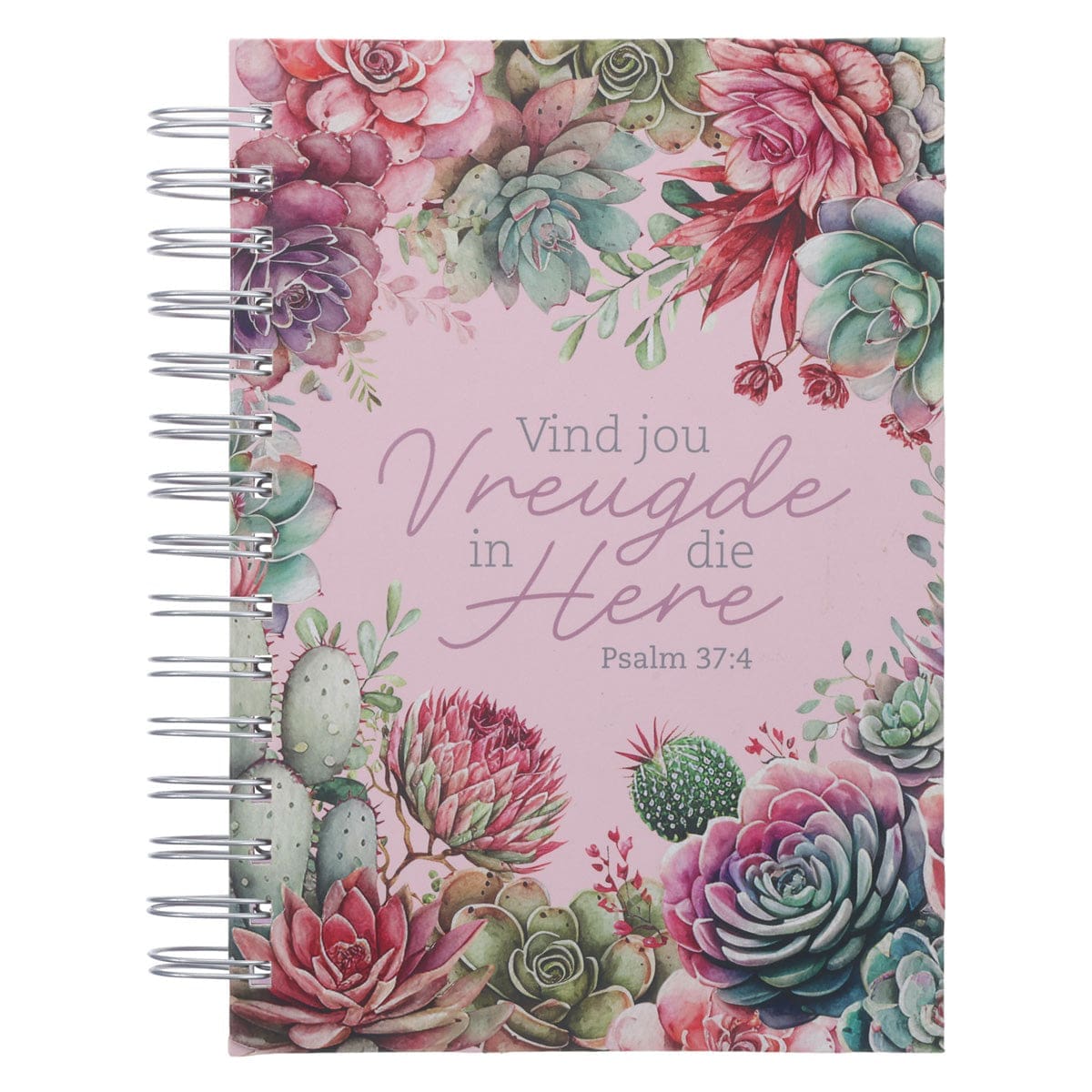 9780638003352_front Vind Jou Vreugde in die Here Afrikaans Hardcover Wirebound Journal - Image 2