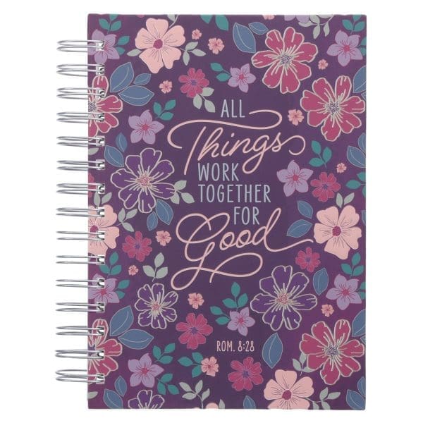 All Things Work Together for Good Hardcover Wirebound Journal - Image 2