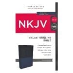 NKJV Value Thinline Standard Print Red Letter Blue (Comfort Print)(Imitation Leather) - Image 3