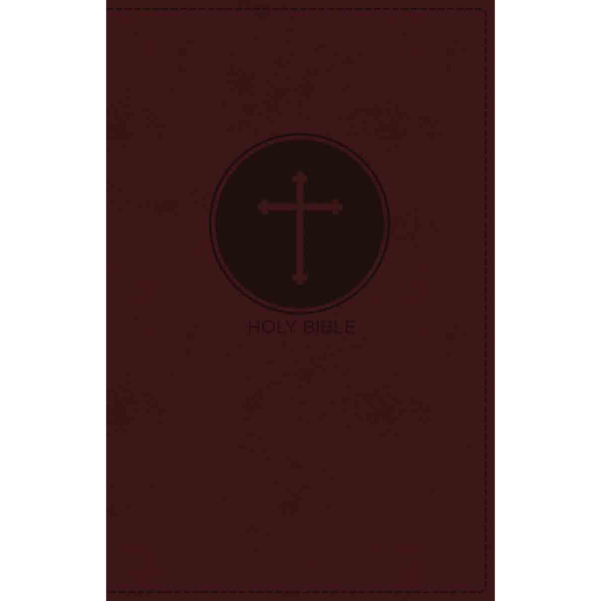 9780718075217_front NKJV Deluxe Gift Bible Red Letter Burgundy (Comfort Print)(Imitation Leather) - Image 3