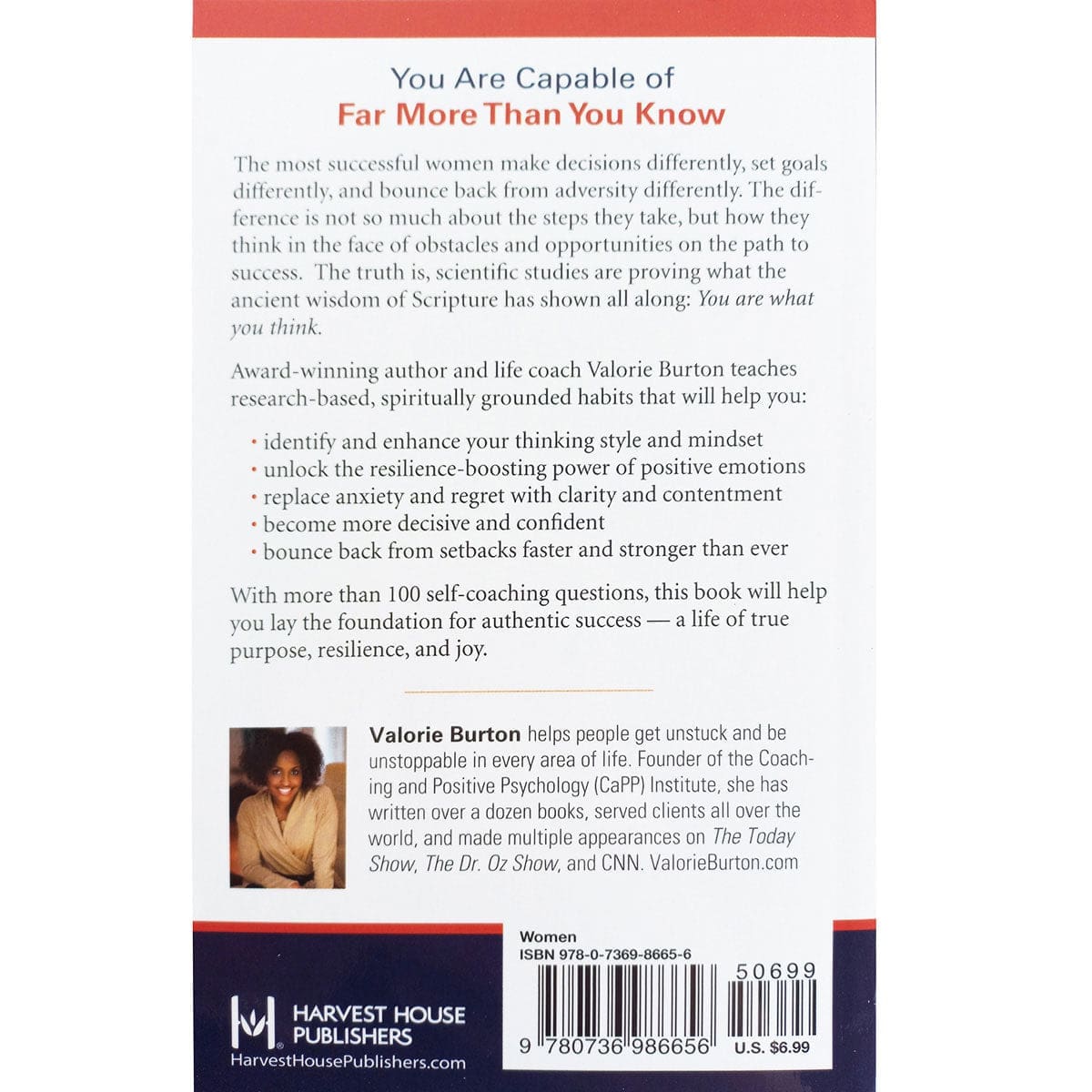 9780736986656_back Successful Women Think Differently: 9 Habits (Mass Market Paperback) - Image 6