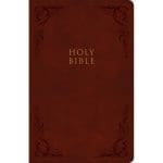 CSB Personal Size Reference Bible Large Print Burgundy (Imitation Leather) - Image 3