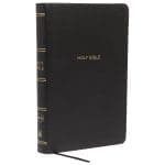 NKJV Black Imitation Leather Personal Size Reference Bible Giant Comfort Print - Image 3