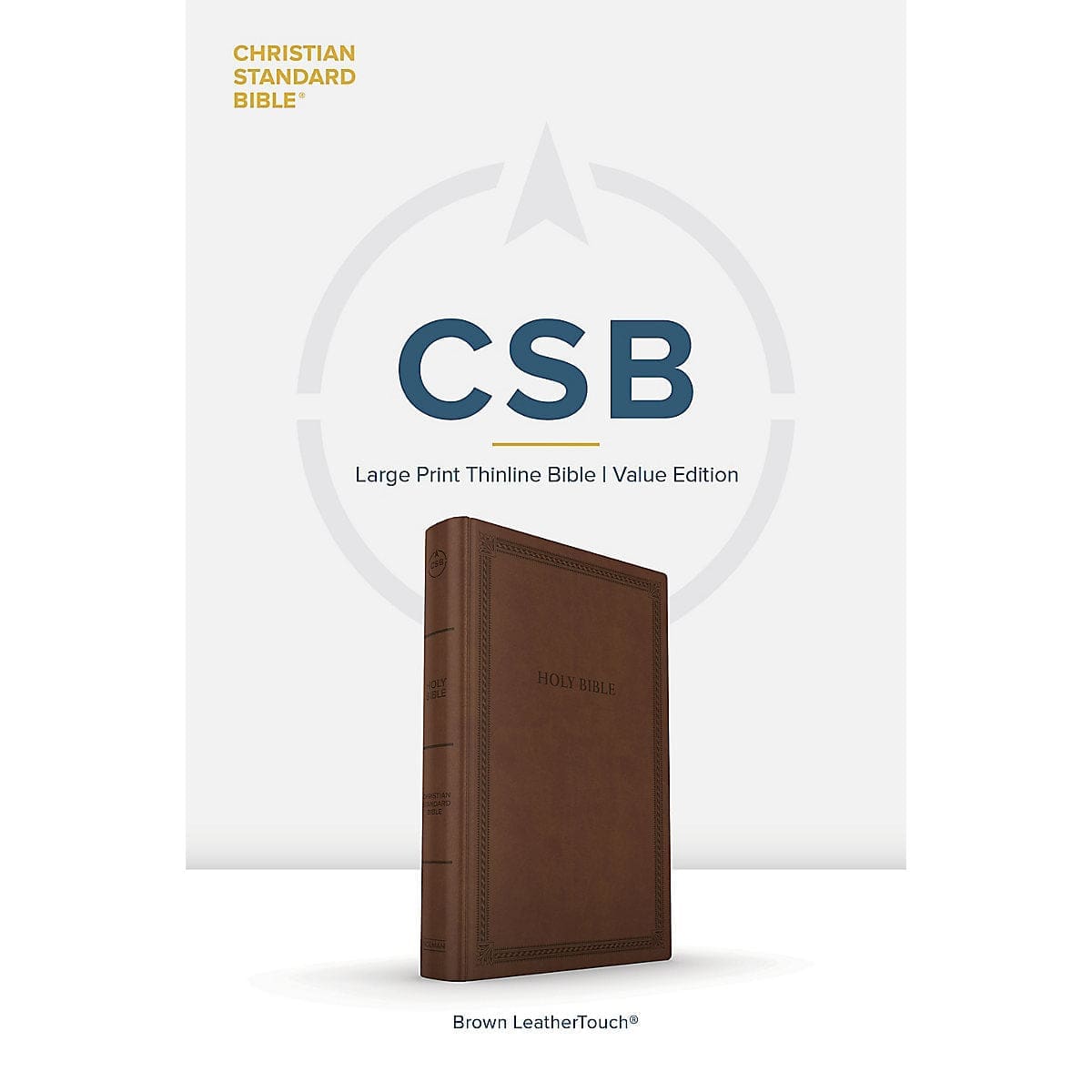 9781430082712_feature1 CSB Brown Imitation Leather Thinline Value Edition Bible Large Print - Image 4