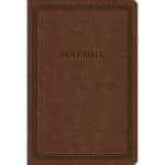 CSB Brown Imitation Leather Thinline Value Edition Bible Large Print - Image 3