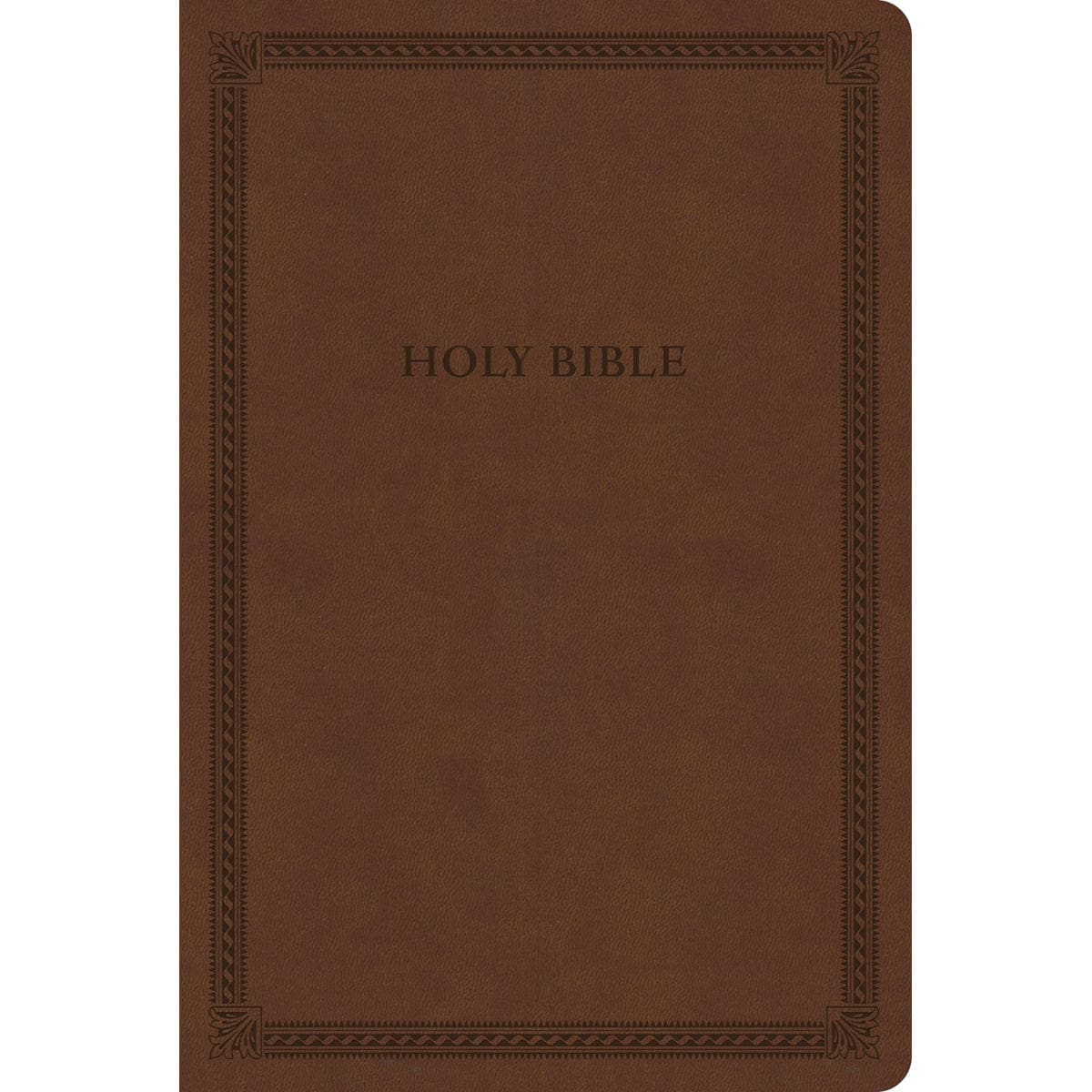 9781430082712_front CSB Brown Imitation Leather Thinline Value Edition Bible Large Print - Image 3